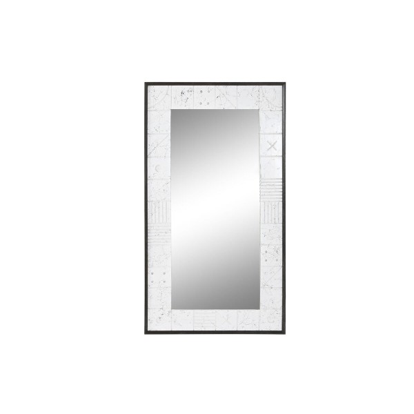 Wall mirror DKD Home Decor White Modern 130 x 4 x 70 cm