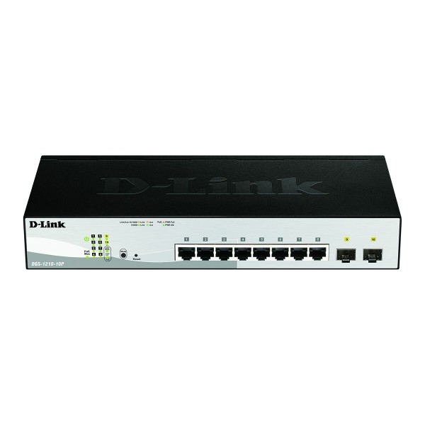 Переключатель D-Link DGS-1210-10P/E RJ45 x 8