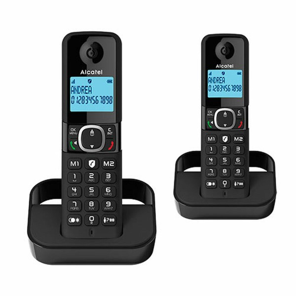 Belaidis telefonas Alcatel F860 DUO Juoda