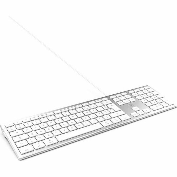 Klaviatūra Mobility Lab Balta Sidabras Mac OS AZERTY