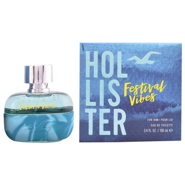 Мужская парфюмерия Hollister EDT 100 ml Festival Vibes for Him (100 ml)