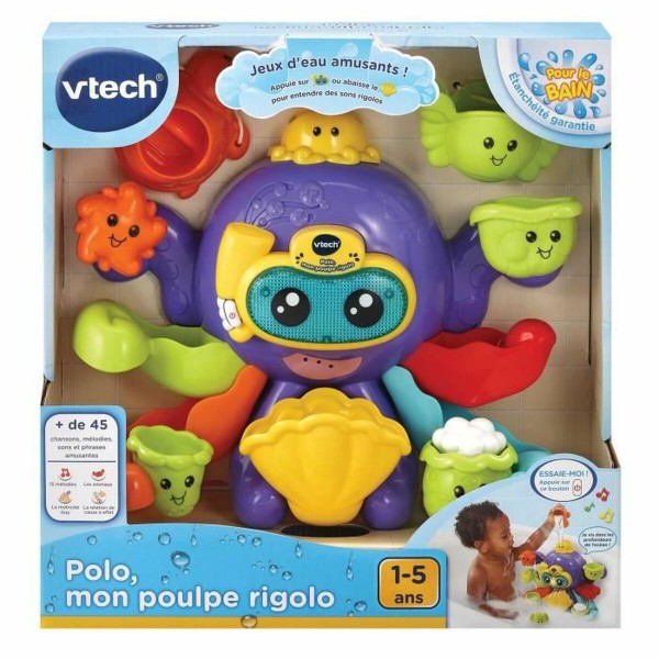 Vannimänguasjad Vtech Baby Polo, My Funny Octopus veemänguasi