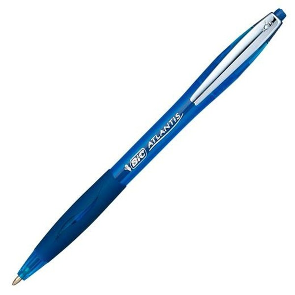 Kynä Bic Atlantis Soft 12 osaa Sininen 1 mm