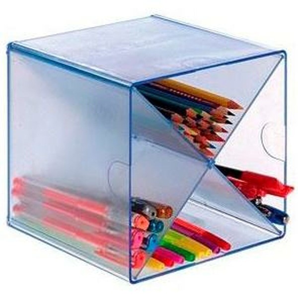 Organiser Archivo 2000 polystyrene Blue 15 x 15 x 15 cm