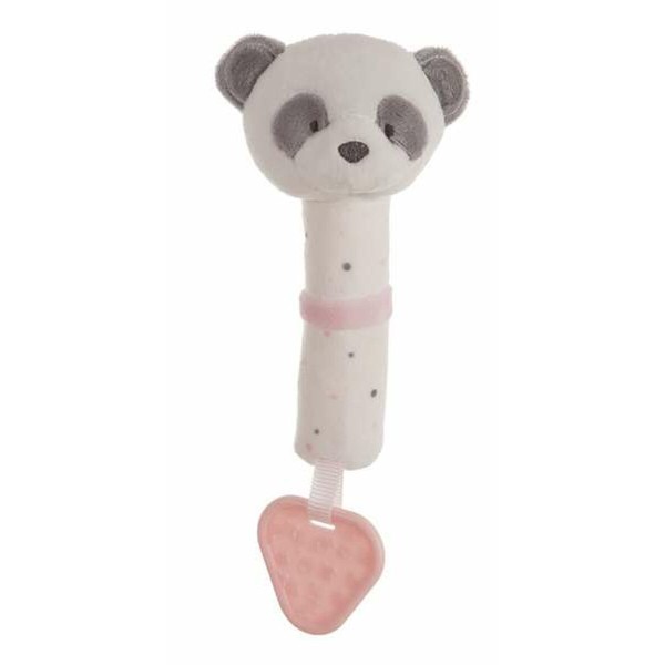 Mazuļu Košļājamais Māneklītis Panda Rozā 20cm