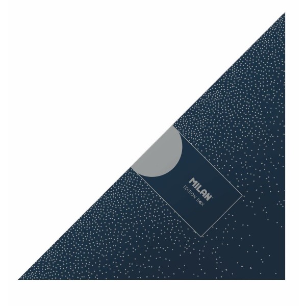 Kancelejas Komplekts Milan Edition Box 4 Daudzums Tumši Zils