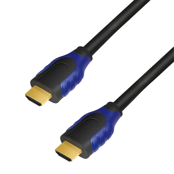 HDMI kabelis su Ethernet LogiLink CH0064 Juoda 5 m