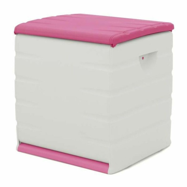 Chest Plastiken 60 x 61 x 53 cm Beige Fuchsia Plastic