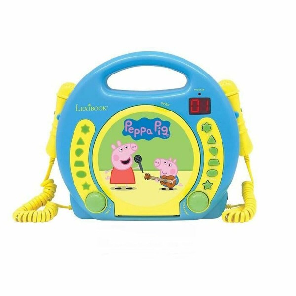 Soitin Lexibook Peppa Pig CD Karaokemikrofoni x 2