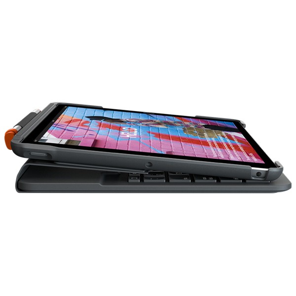 Bluetooth-näppäimistö ja tabletin tuki Logitech 920-009478 iPad 7