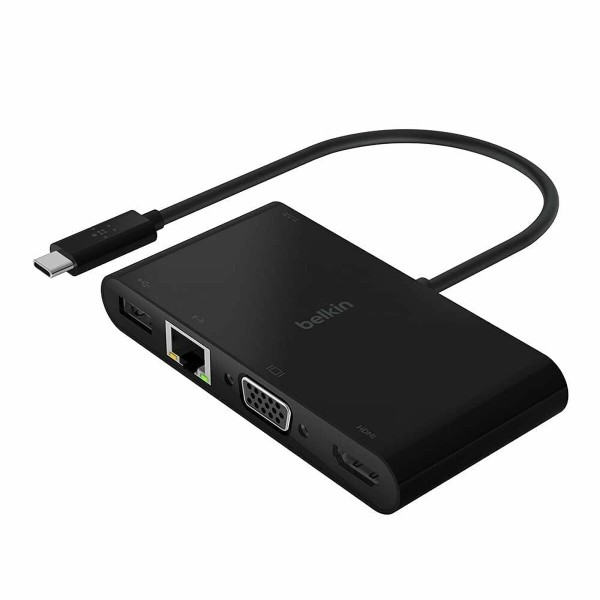 USB-C-адаптер Belkin AVC004BTBK Чёрный