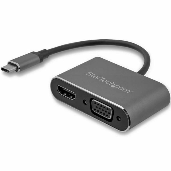 USB C-VGA/HDMI Adapter Startech CDP2HDVGA Must 4K Ultra HD