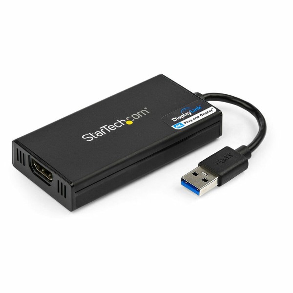 USB 3.0 uz HDMI Adapteris Startech USB32HD4K Melns 4K Ultra HD