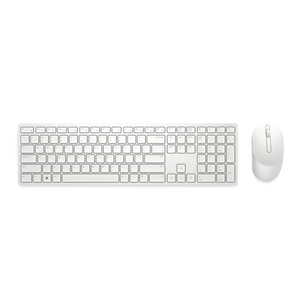 Клавиатура Dell KM5221W-WH-SPN Белый Чёрный Испанская Qwerty