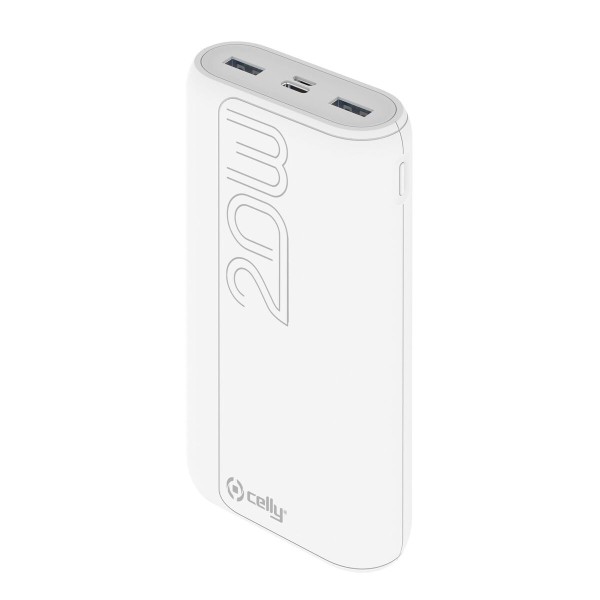 Powerbank Celly PBPD20000EVOWH Белый