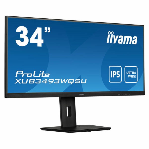 Näyttö Iiyama XUB3493WQSU-B5 Musta 75 Hz 34" UltraWide Quad HD