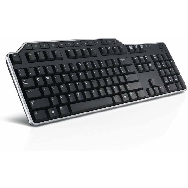 Клавиатура Dell KB522-BK-SPN Чёрный Испанская Qwerty