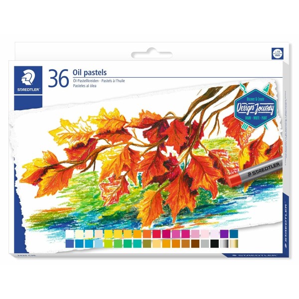 Coloured crayons Staedtler Design Journey 36 Pieces Multicolour