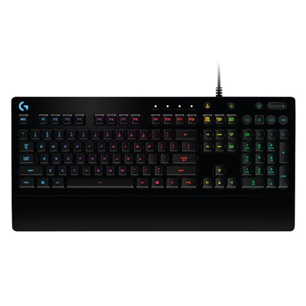 Mänguriklaviatuur Logitech G213 USB 2.0 RGB Must