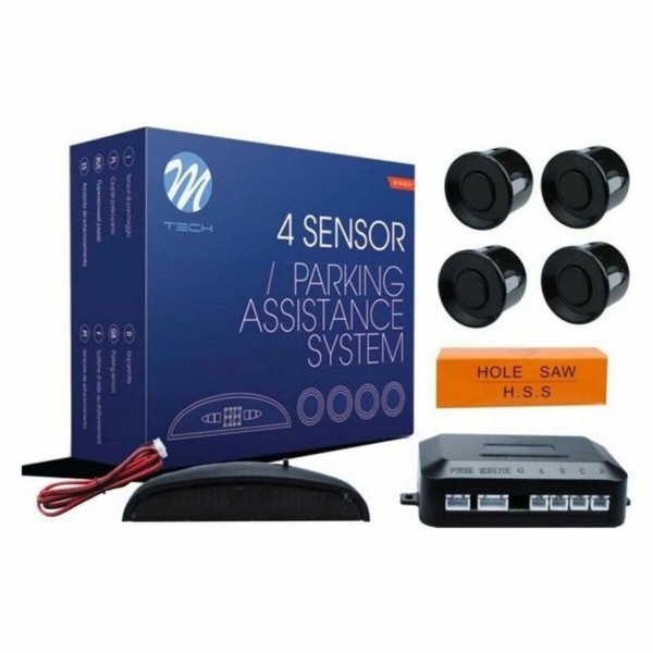 Parking Sensor M-Tech Melns (4 x 21,5 mm)