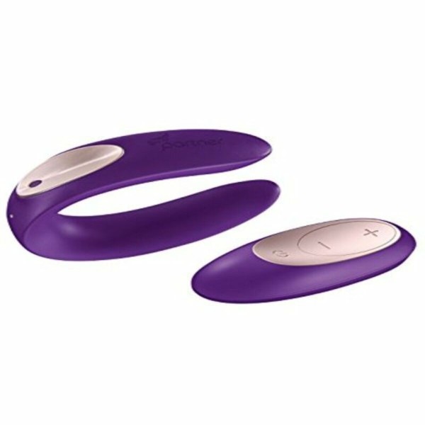 Dual Stimulation Vibe- vibraattori Satisfyer PARTNER PLUS Violetti