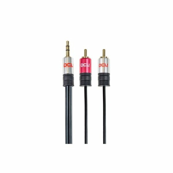 Audio Jack (3,5 mm) - 2 RCA kabelis DCU (3 m)