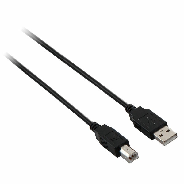 Kaapeli Micro USB V7 V7N2USB2AB-10F Musta 3 m