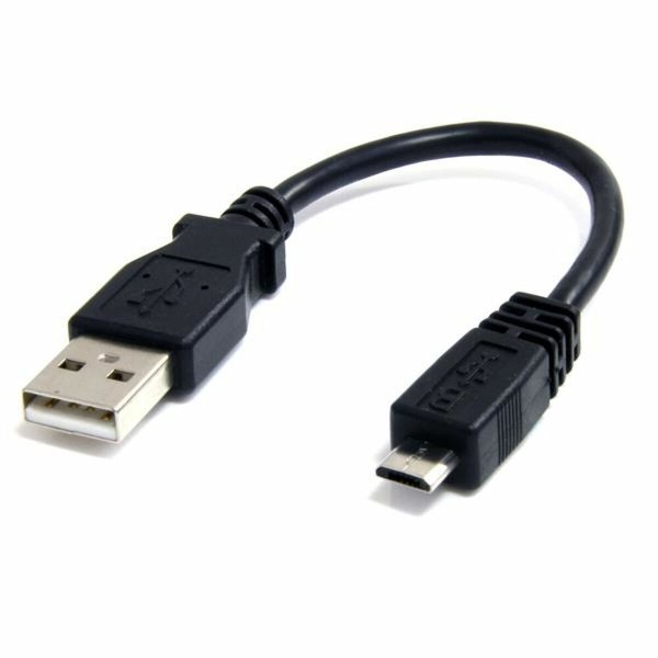 Универсальный кабель USB-MicroUSB Startech UUSBHAUB6IN Чёрный