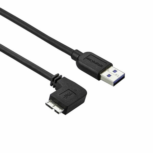 USB-kaapeli - Micro-USB Startech USB3AU2MLS Musta