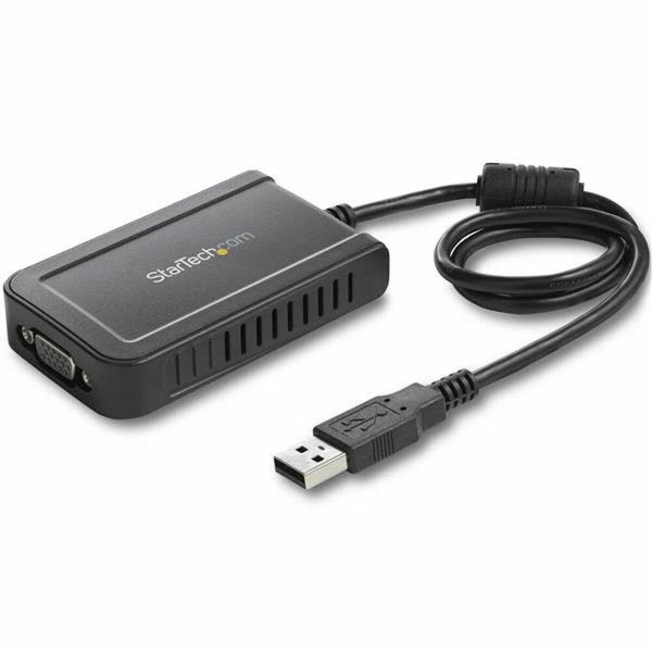 USB - VGA Adapteri Startech USB2VGAE3 Musta
