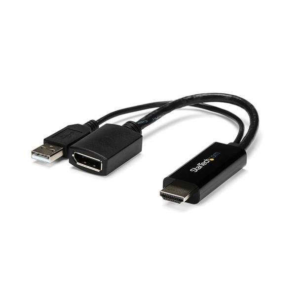 DisplayPort – HDMI adapteris Startech HD2DP Juoda 4K