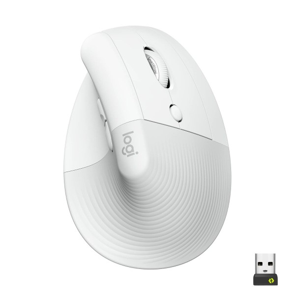 Bezvadu Pastiprinātāja Pele Logitech 910-006475 Balts 4000 dpi