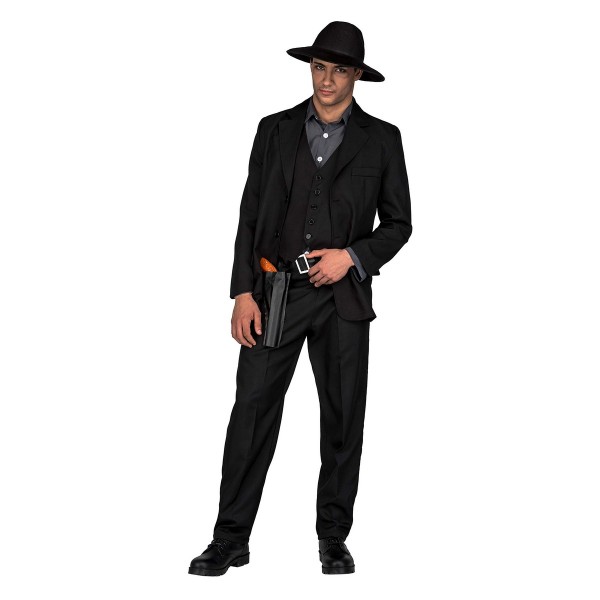 Costume for Adults My Other Me Gun Black M/L