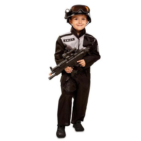 Costume for Children My Other Me Swat Police Officer 1-2 years Black