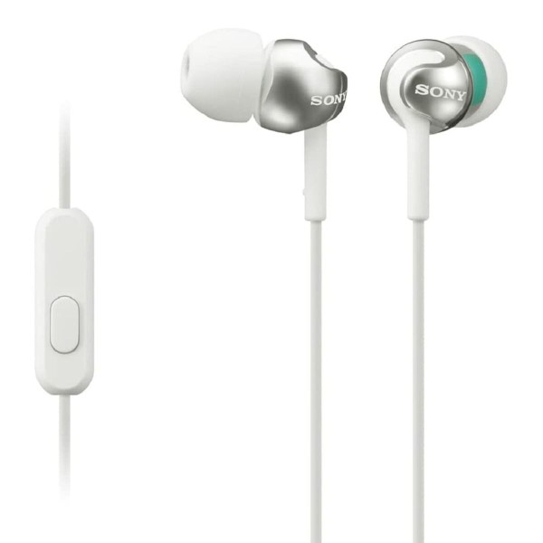In ear headphones Sony MDR-EX110AP 3,5 mm Balts