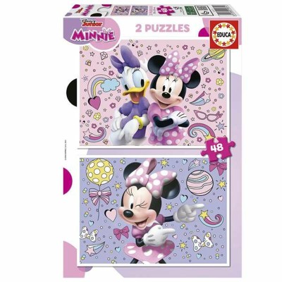 2-Puzzle Set Educa Minnie...