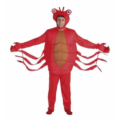 Costume for Adults Red Crab...