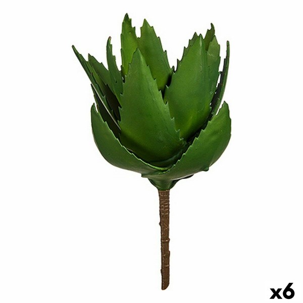 Dekoratiivne Taim Ibergarden YD181153 Plastmass Aloe vera 13 x 24,5 x 14 cm (6 Ühikut)