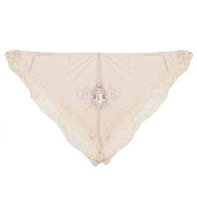 Shawl PGMM33 Ivory 140 cm