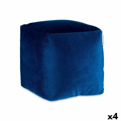 Pouffe Velvet Blue 30 x 30...