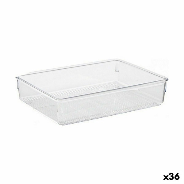 Multi-Purpose Organiser CH99113-1 Transparent Plastic 24 x 5,5 x 15,8 cm Multi-use (36 Units)