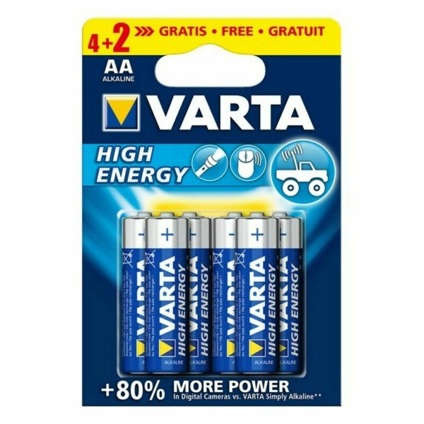 Alkaliparistot Varta 4906121436 AA 1.55 V