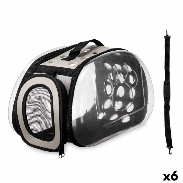 Kuljetin Mascow 224 Harmaa Muovinen 37 x 17 x 22 cm (6 osaa)