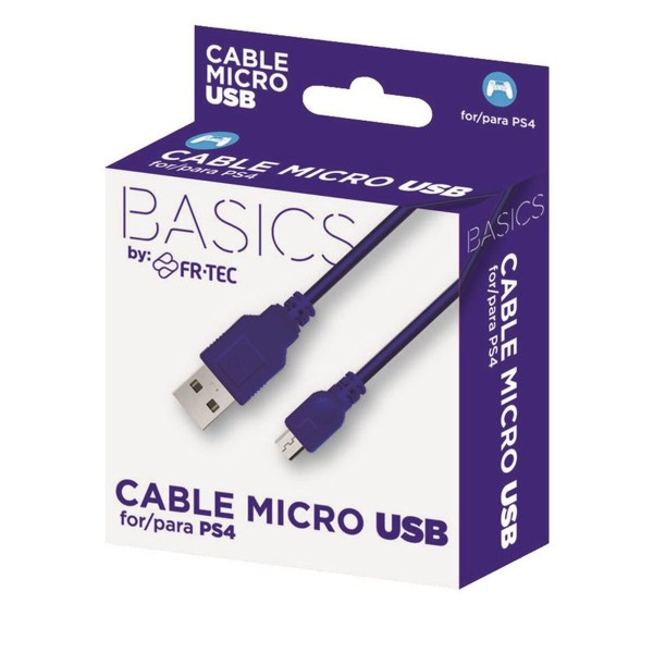 Micro USB uz USB Kabelis FR-TEC FT0018 Zils