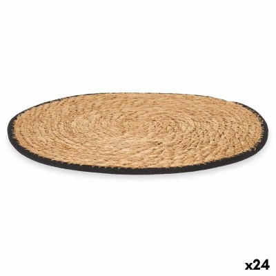 Table Mat Black Cotton...