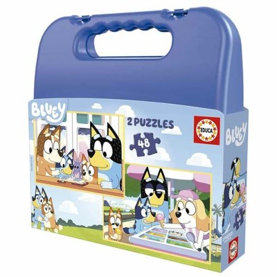 2-Puzzle Set Educa Bluey 48...