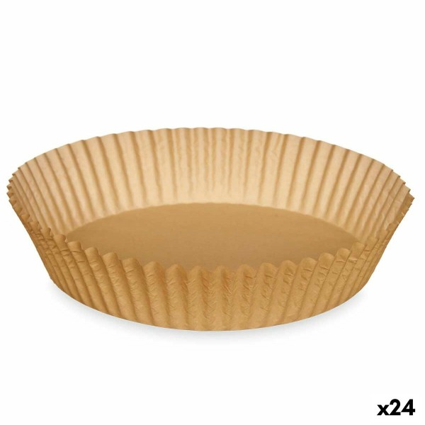 Õhufritüüri paber Kinvara 23HD062103 20 x 20 x 4 cm Komplekt Ringjas 20 Tükid, osad (24 Ühikut)