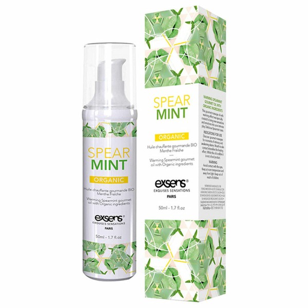 Erotinis masažinis aliejus Exsens Mint Mėtos (50 ml)