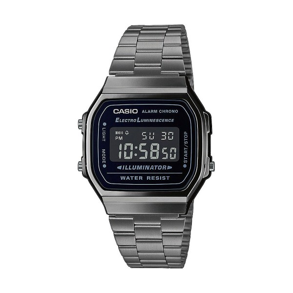 Meeste Kell Casio A168WEGG-1BEF Must Hõbedane (Ø 36 mm) (Ø 38 mm)