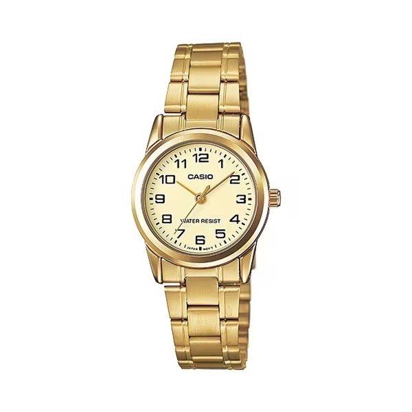 Ladies' Watch Casio LADY 3H - GOLD (Ø 25 mm)